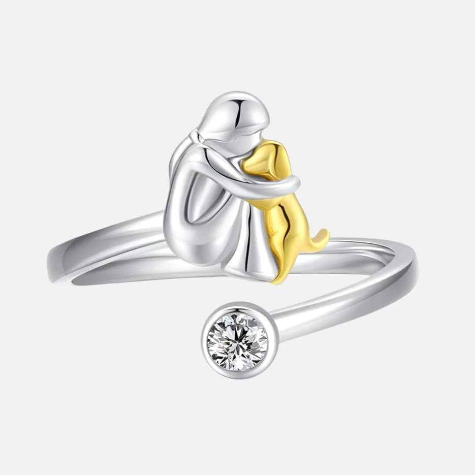 The Eternal Embrace - Adjustable Ring